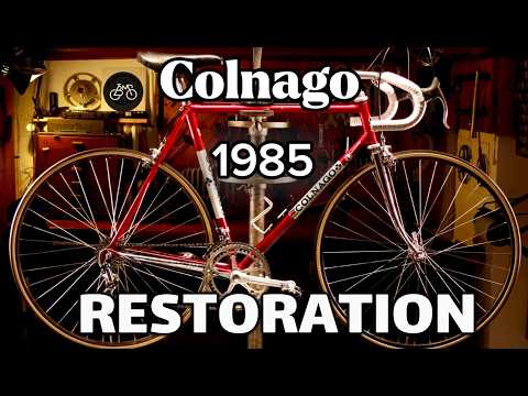 Colnago Super 1985 — INSANE Vintage Bike Restoration (Before/After Transformation)