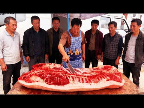 老孟大早上稀里糊塗就賣半頭豬，這也太厲害了，不服不行！ 【立福128】