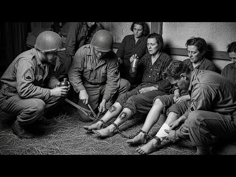 German Women POWs Were Chained Together for 30 Days — Americans Cut Them Free and Treated the Wounds