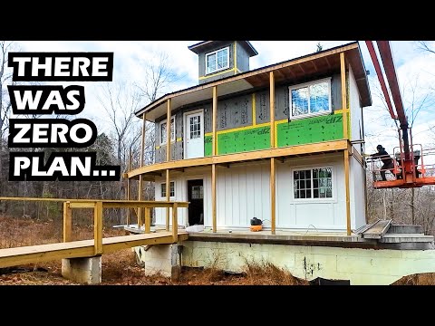 I Rented a Lift to Finish My Siding… What Could Go Wrong?
