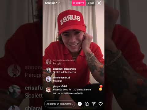 Federico Rossi | Diretta Instagram 18.10.24|