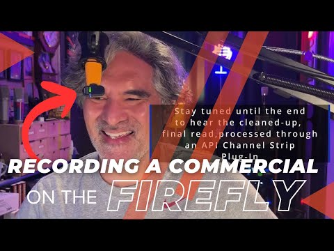 Recording a Commercial on the Soundskrit Firefly Microphone