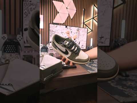 Jordan 1 Low Olive Unboxing 🫒