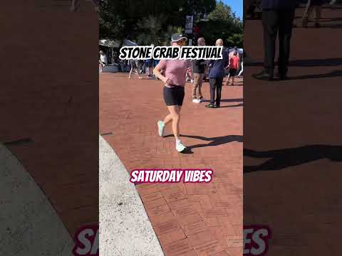 Saturday at the Stone 🦀 Festival in Fort Lauderdale