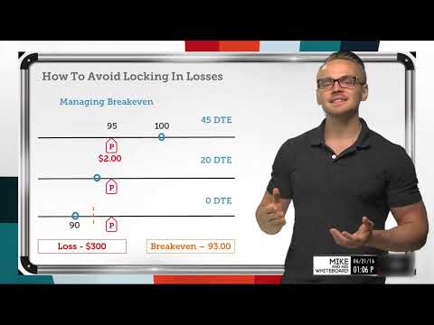 Avoid Locking in Losses When Rolling Options