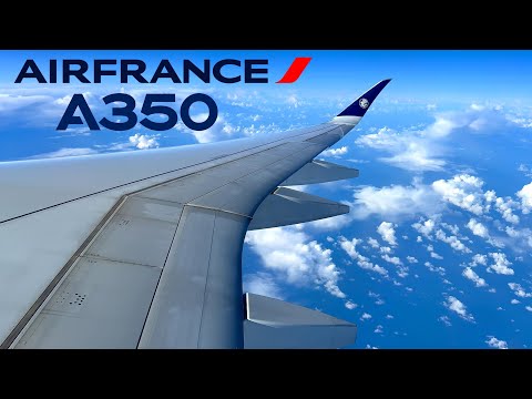🇺🇸 Phoenix PHX - Paris CDG 🇫🇷 Air France Airbus A350-900  [FULL FLIGHT REPORT] + Business Lounge