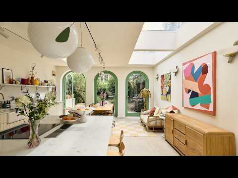 Fashion Stylist's Colourful Renovation in South London