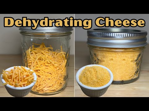 Dehydrating Cheese and Making Cheese Powder