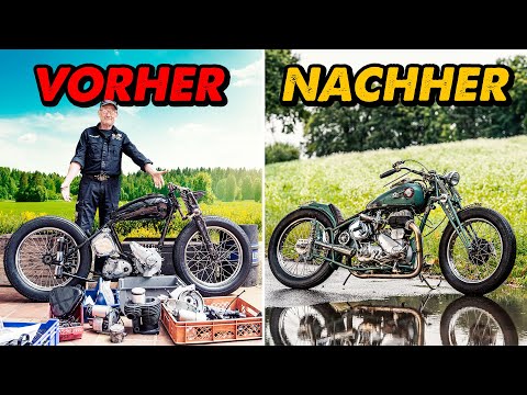 TÜV-Prüfer hassen diese Maschine: der komplette Bau der Fahrmaschine BSA M21 | Andis Funktionspunk