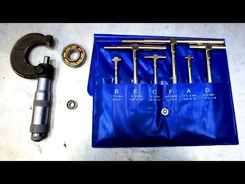 Very convenient bore gauges - telescopic calipers