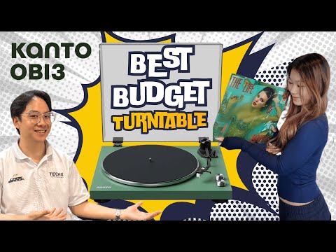 Best Easy Budget Turntable 2026 🔥 | Kanto OBI3 Unboxing & Sound Test