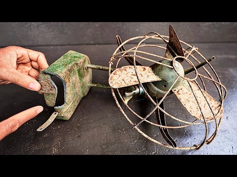 Restore Old Ancient Fans In The 1960s | Excellent Electric Fan Product The Soviet Union At That Time