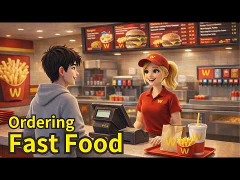 Fast Food Vocabulary - Slow and Easy English For Beginners