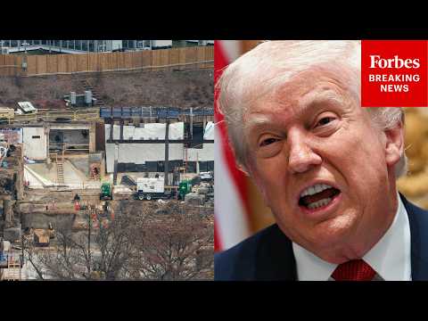 Trump Ordered To Halt White House Ballroom Construction