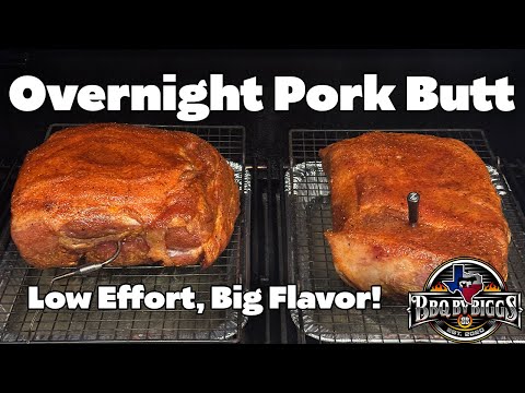 How to Smoke Pork Butt Overnight on a Pellet Grill