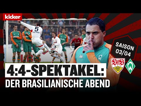 Bordon-Dreierpack trumpft Ailton: Brasilianisches Spektakel in Stuttgart | VfB - Bremen 4:4 (2004)