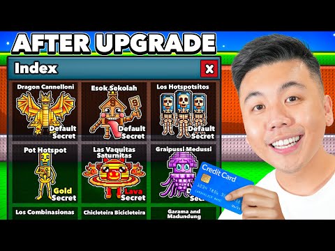 I Upgraded My SUBSCRIBERS Accounts in Steal a Brainrot!