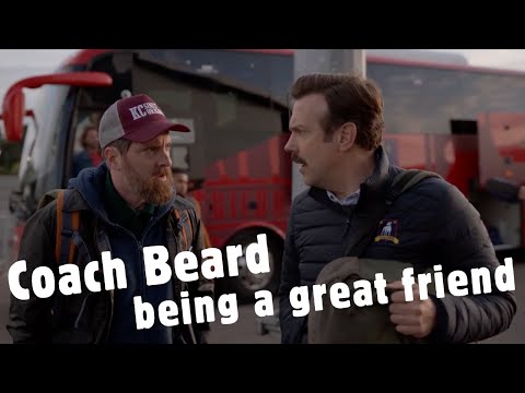 Coach Beard being a great friend in Ted Lasso for 16 minutes straight