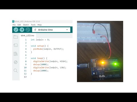 LED Blinking in Arduino IDE, Current-Limiting Resistor Calculation