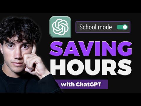 Full ChatGPT Guide for Students! (Save Hours on Assignments) 📝