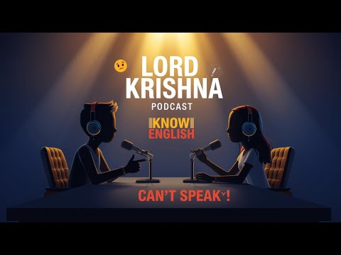 English Podcast For Easy English Conversation | Lord Krishna’s Advice for Calm English Speaking