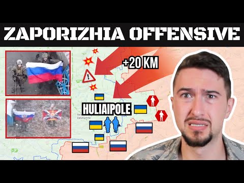 New Russian Offensive STEAMROLLING Ukraine in Zaporizhia