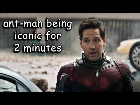 ant-man being iconic in endgame for 2 minutes straight
