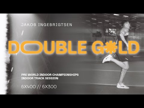 Pre World Indoor Championships Track Session | 6x400, 6x300 | Jakob Ingebrigtsen