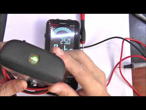 Переделка нового прибора на литий, теперь GVDA GD128 заряжается и работает без батареек