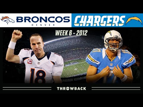 Down 24 At Half On the Road is No Problem for Peyton! (Broncos vs. Chargers 2012, Week 6)