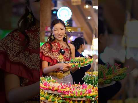 Happy Loy Krathong and welcome to Thailand ka everyone🩷🇹🇭 #ICONSIAM #thailand