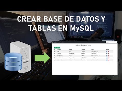 Crear Base de Datos y Tabla en MySQL - Clase 2