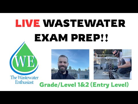 Wastewater Exam Prep Live | Grades I–II Practice Questions & Success Tips