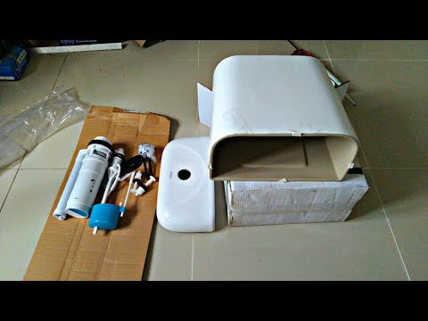 How to assemble a toilet tank || OULU C.633