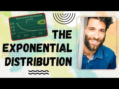 Exponential Distribution! AWESOME EXPLANATION. Why is it called "Exponential"?