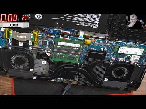 We have a warranty job -Acer Nitro 5 gaming laptop Power throttling - Karma of replacing a capacitor