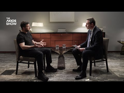 Zelensky warns Putin, reacts to Trump reversal, apologizes to Ukrainian kids - The Axios Show, Ep. 2