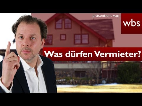 10 Dinge, die euer Vermieter nicht darf, aber trotzdem macht! | Rechtsanwalt Christian Solmecke