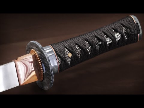 Tsuka: Crafting the Handle for My Wakizashi - Complete Process from Raw Materials