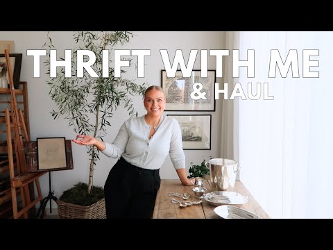 Vintage Home Decor & Thrift Shop With Me & Haul!