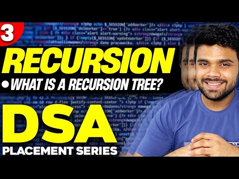 Ep3- What is a recursion tree? | The time and space complexity of a recursive function |  DSA series