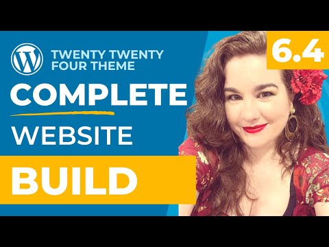 PRO Themer builds a WORDPRESS website with Twenty Twenty Four