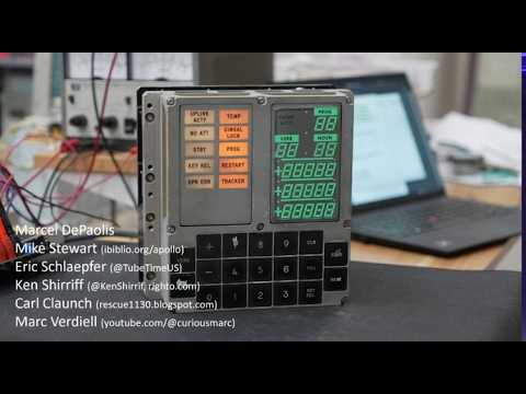 VCF West: Restoring Apollo DSKY: Curious Marc, Ken Shiriff, Mike Johnson and Mike Stewart