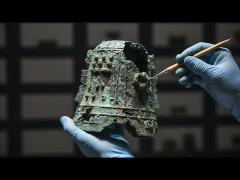 ASMR Artifact Restoration | 3000-Year-Old Zhou Dynasty Bronze Bell From Ruin to Preservation