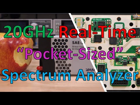 TSP #259 - HAROGIC SAE-200 Real-Time 20GHz Portable Spectrum Analyzer Review, Teardown & Experiments
