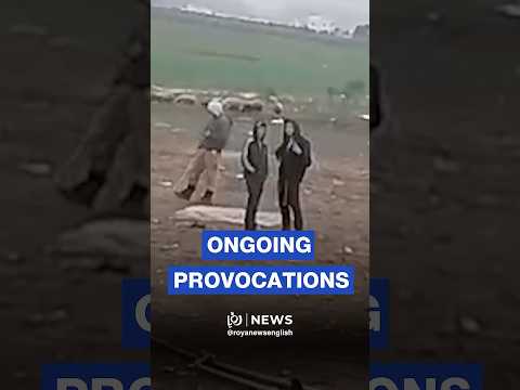 'Israeli' settlers storm Beit Furiq town near Nablus in West Bank