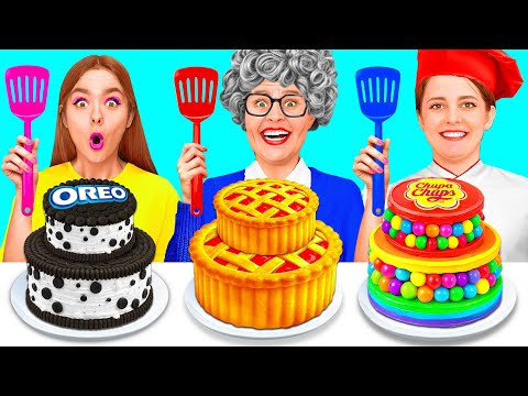 Tantangan Masakanku vs Nenek | Tantangan Lucu oleh RaPaPa Challenge