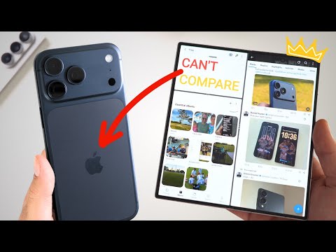 Z Fold 7 vs iPhone 17 Pro Max - IT'S NOT FAIR!