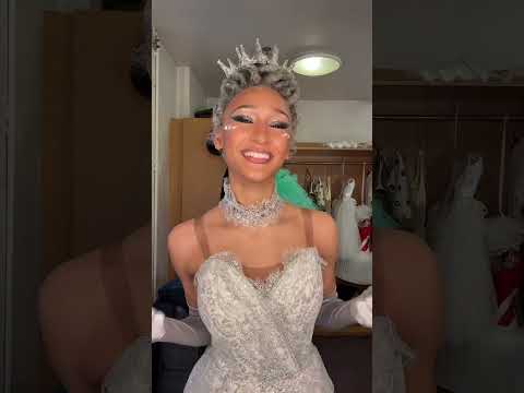 Debut moment ❄️👑 Taela Graff transforms into the sparkling Ice Queen for  #nutcracker!  #ballet