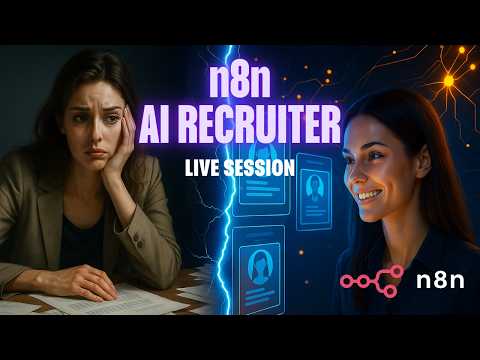 LIVE: How I Built an AI Recruiter That Never Sleeps (n8n + Multi-Agent Workflows)